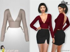 Harmony Blouse for Sims 4