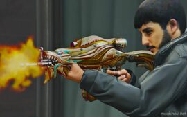 GTA 5 Weapon Mod: Em4A1-Lobera Replace / Fivem (Image #4)