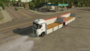 Sisu Grain Truck + Trailer for Farming Simulator 22