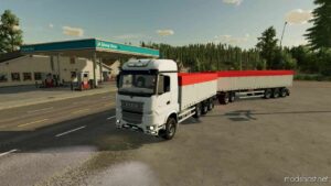 FS22 Mod: Sisu Grain Truck + Trailer (Image #3)