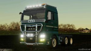 FS22 MAN Mod: TGX Truck V1.1 (Featured)
