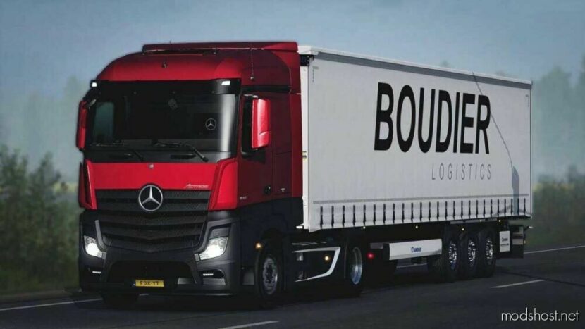 Mercedes Actros MP4 Reworked V3.4 for Euro Truck Simulator 2