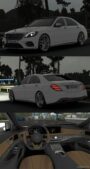 ETS2 Mercedes-Benz Car Mod: W222 S-Class S-400D V4.6 1.48 (Image #3)