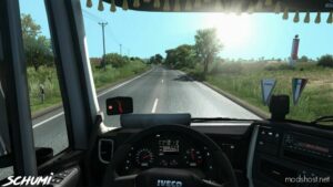 ETS2 Iveco Truck Mod: Hi-Way Reworked V4.1 Schumi 1.48 (Image #2)