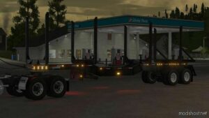 FS22 Mod: Lizard LOG Trailer 45FT (Image #2)