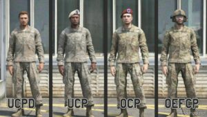 United States Armed Forces Uniforms Pack [Fivem | SP] for Grand Theft Auto V