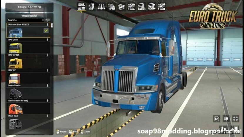 Western Star 5700XE By Soap98 – V1.1.5 for Euro Truck Simulator 2