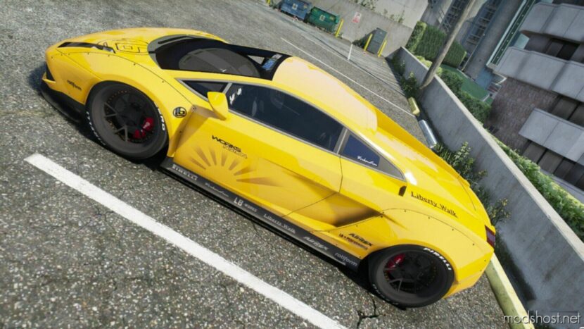 Lamborghini Gallardo Liberty Walk 2005 for Grand Theft Auto V