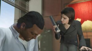 GTA 5 Player Mod: 2008 Michelle / Karen Daniels Add-On PED (Image #3)