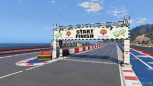 Circuit Race AT Pier With ARS Support [Menyoo] for Grand Theft Auto V