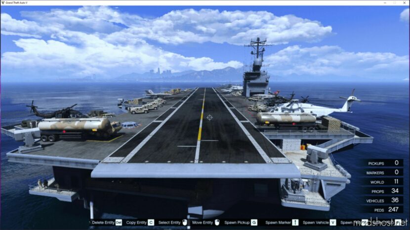 Military Carrier V1.1 for Grand Theft Auto V