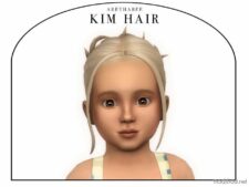 KIM Hair (Toddler) for Sims 4