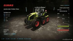 FS22 Claas Tractor Mod: 900 Terra Trac (Image #3)