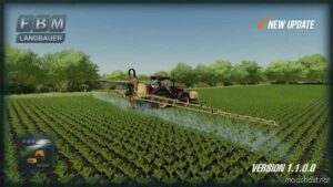 FS22 Sprayer Mod: Landbauer Mega 1200L V1.1 (Image #2)