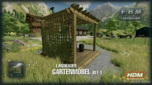 Garden Furniture SET 1 for Farming Simulator 22