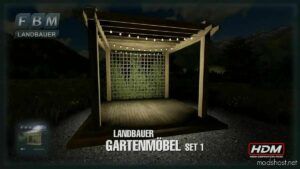 FS22 Placeable Mod: Garden Furniture SET 1 (Image #3)