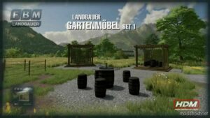 FS22 Placeable Mod: Garden Furniture SET 1 (Image #6)