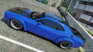 GTA 5 Dodge Vehicle Mod: Challenger Hellcat Libert Walk (Image #2)