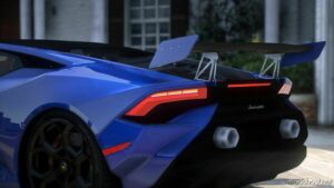 GTA 5 Lamborghini Vehicle Mod: Huracan Tecnica 2023 Add-On | Tuning | Fivem V1.1 (Image #5)