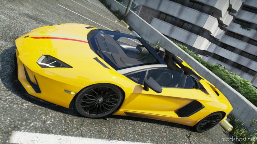Lamborghini Aventador S Roadster for Grand Theft Auto V