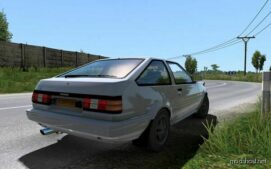 ETS2 Toyota Car Mod: Sprinter Trueno AE86 V2.5 1.48 (Image #2)