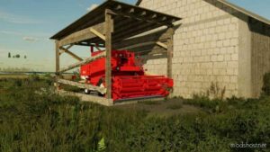 Wooden Shed For Combines for Farming Simulator 22