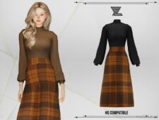 Betarice Dress for Sims 4