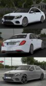 ATS Mercedes-Benz Car Mod: W222 S-Class S-400D V4.6 1.48 (Image #3)