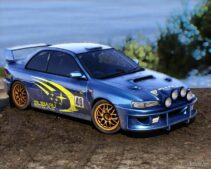 GTA 5 Subaru Vehicle Mod: 1998 Subaru Impreza 22B STI Add-On | Vehfuncs V | Tuning | Template V Reworked (Image #5)