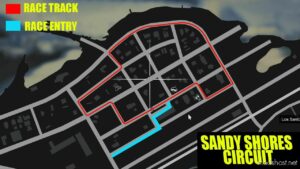 Sandy Shores Circuit With ARS Support for Grand Theft Auto V
