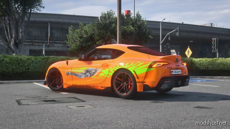 2020 Toyota Supra A90 [Add-On | Template | Wheels | Tuning] V1.5 for Grand Theft Auto V