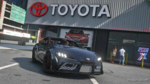 GTA 5 Toyota Vehicle Mod: 2020 Toyota Supra A90 Add-On | Template | Wheels | Tuning V1.5 (Image #2)