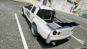 GTA 5 Nissan Vehicle Mod: Skyline R34 Swap Tacoma Pickup Version (Image #2)