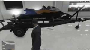 GTA 5 Vehicle Mod: Jetski And Trailer Replace V2.0 (Image #2)