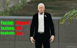 GTA 5 Player Mod: USA President-Joe Biden Add-On PED / Fivem (Image #2)