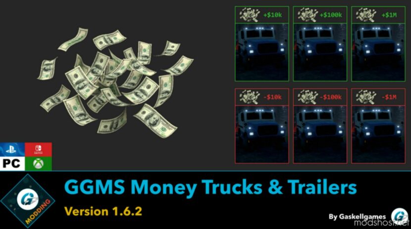 Ggms Money Trucks And Trailers for SnowRunner