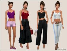 Sims 4 Everyday Clothes Mod: Romantic TOP (Image #3)
