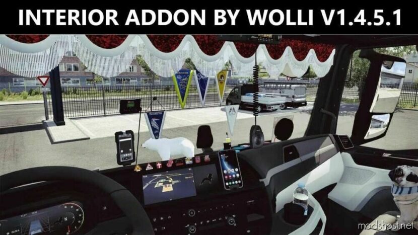 Interior Addon V1.4.5.1 for Euro Truck Simulator 2