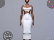 Sims 4 Female Clothes Mod: Santorini Collection SET (Image #2)