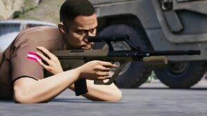 GTA 5 Weapon Mod: Steyr AUG A1 (Image #3)