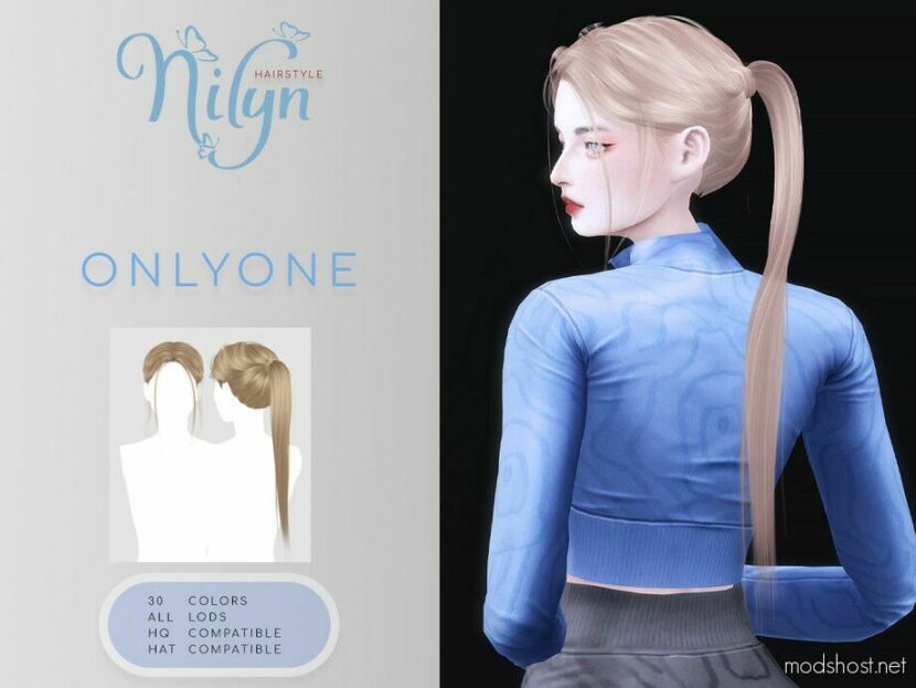 Sims 4 Female Mod: Only ONE Hair (Featured)
