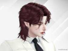 Sims 4 Male Mod: Elwin Hairstyle (Image #2)