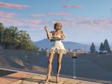 GTA 5 Player Mod: Madison Dress For MP Female (Image #2)