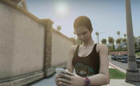 GTA 5 Player Mod: Modern Pretty Girl Add-On PED (Image #3)