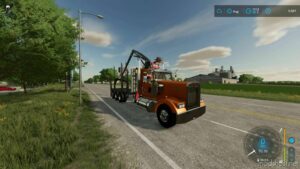 FS22 Kenworth Mod: W900 LOG Truck (Image #5)