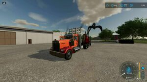 FS22 Kenworth Mod: W900 LOG Truck (Image #6)