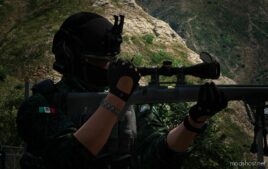 GTA 5 Weapon Mod: M24 SWS Replace (Image #3)