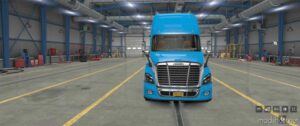 ATS Freightliner Mod: Skin For Ruda Cascadia 72 1.48 (Image #4)