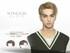 Wings ES0817 Loose Bangs Male Hair for Sims 4