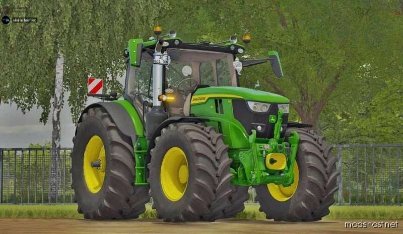 John Deere 6R Series Extra for Farming Simulator 22